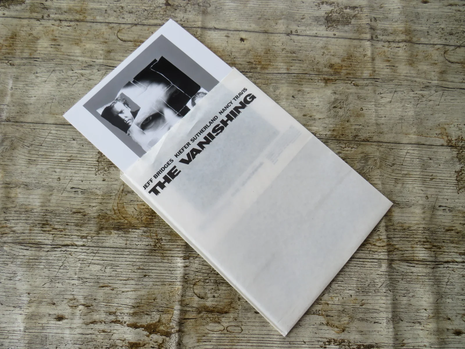 THE VANISHING ORIGINAL 1993 CINEMA FILM MOVIE PRESS KIT Jeff Bridges 9 PHOTOS, изображение 4