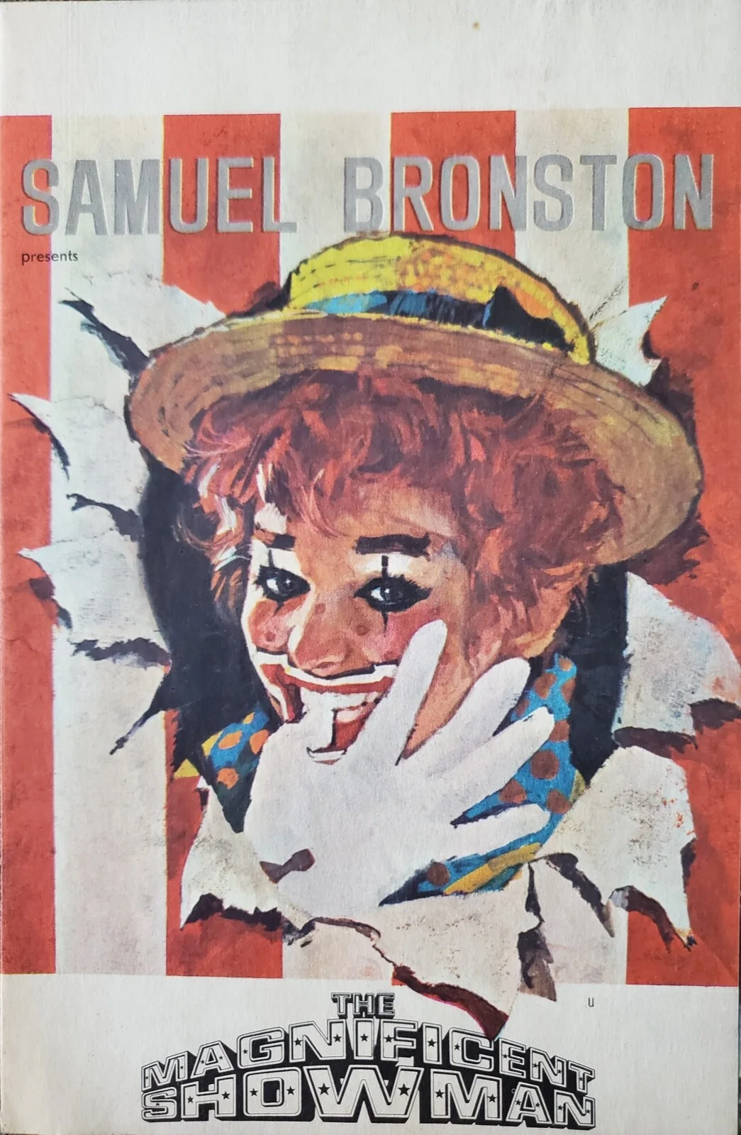 VINTAGE ORIGINAL 1964 FOLDOUT FLYER MAGNIFICENT SHOWMAN WAYNE CARDINALE HAYWORTH, изображение 5