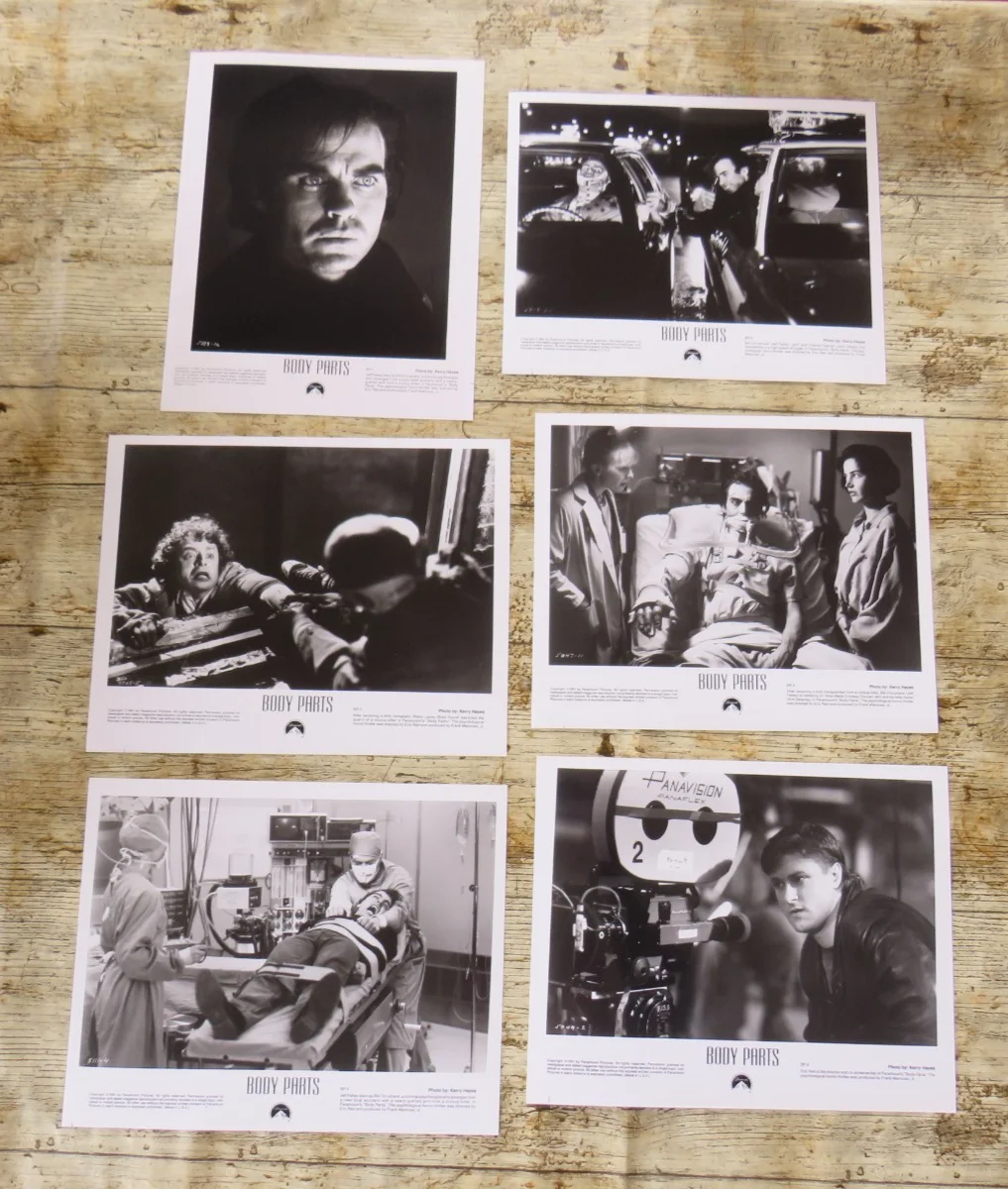 BODY PARTS ORIGINAL 1991 CINEMA FILM MOVIE PRESS KIT Jeff Fahey 6 PHOTOS HORROR, изображение 4