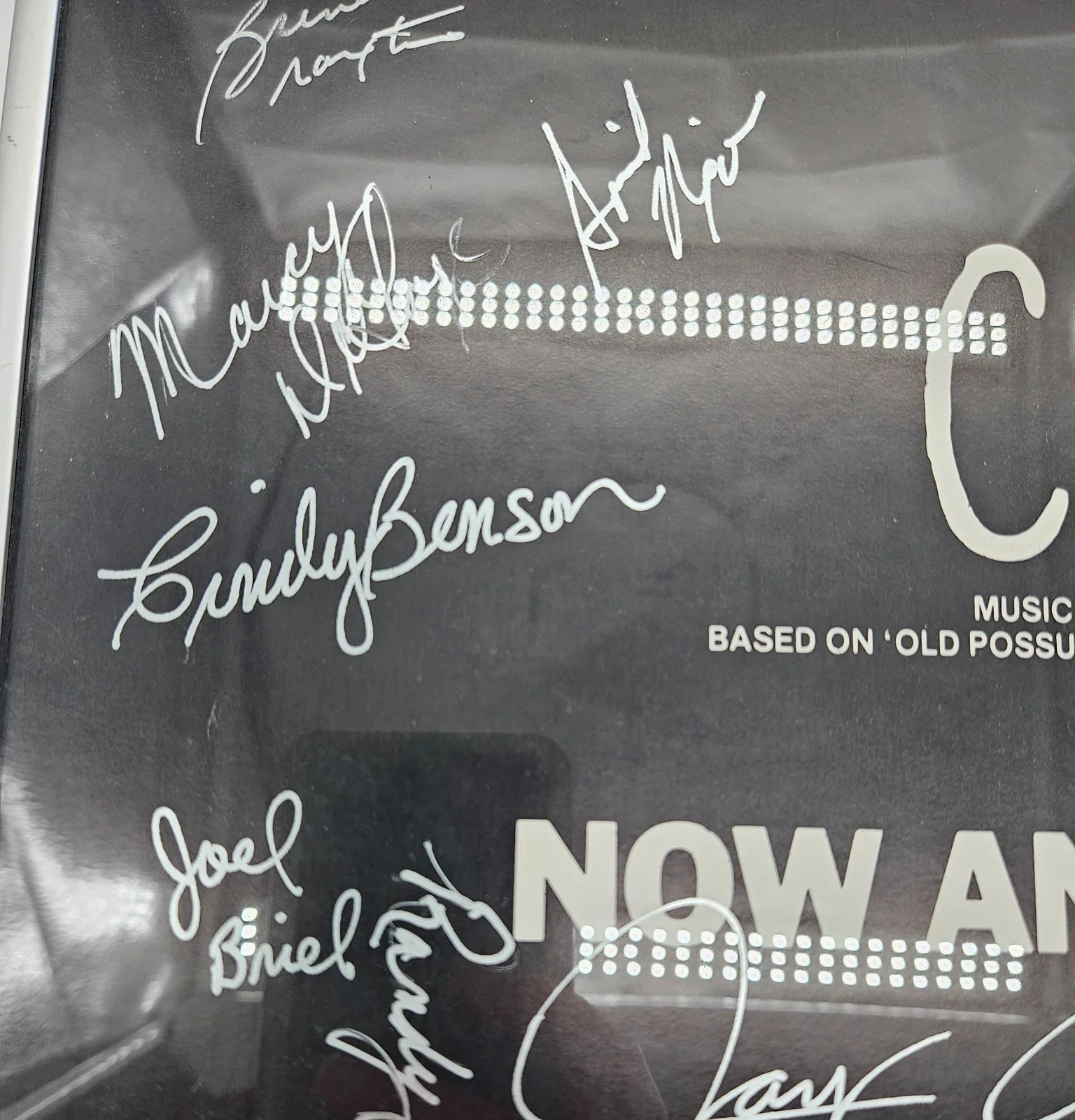 CATS Best Musical 1983 Original Broadway Poster Signed Autographed, image 3