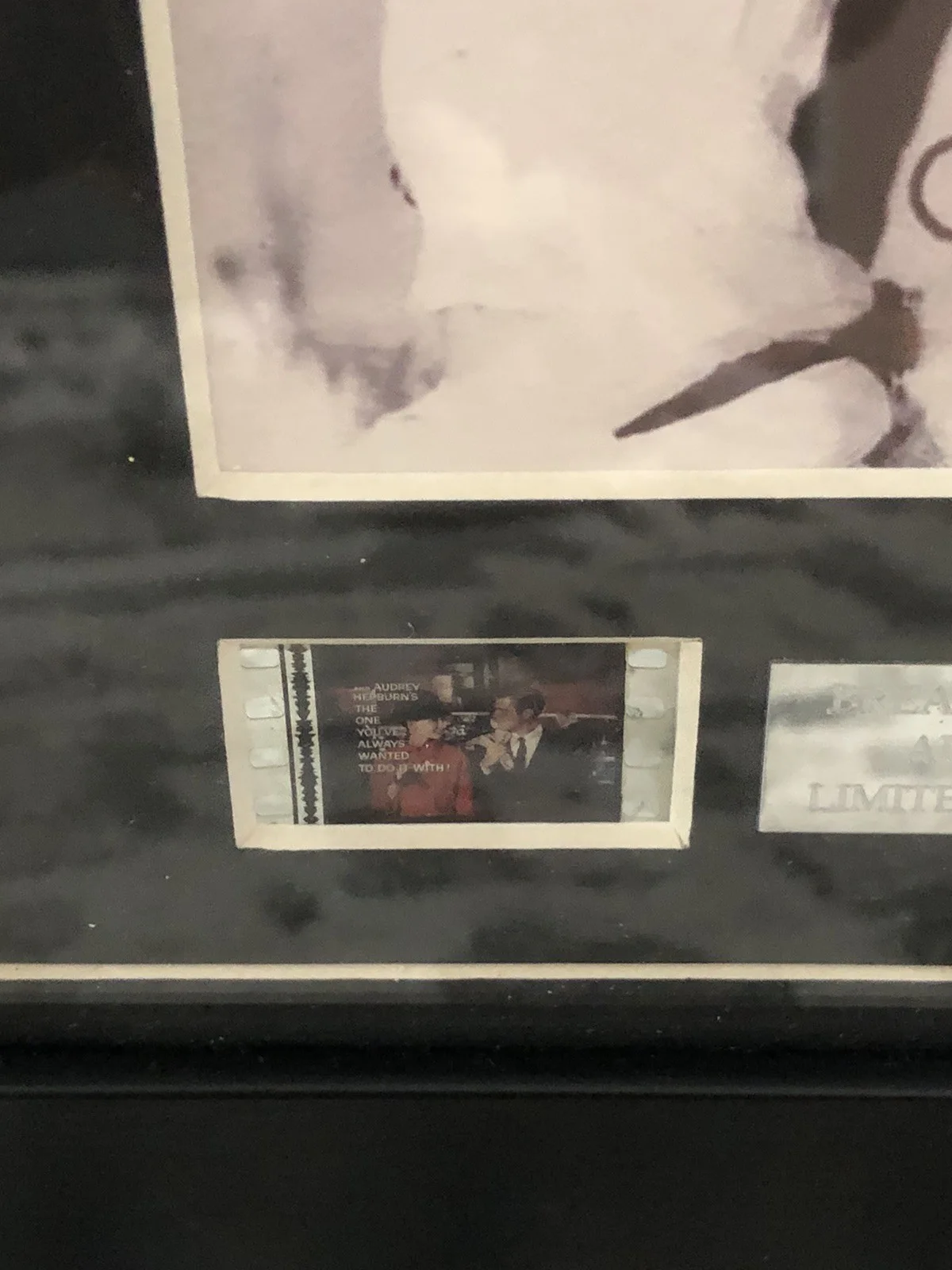 Breakfast At Tiffany’s Audrey Hepburn Limited Edition Film Cells 126of500 Signed, изображение 3