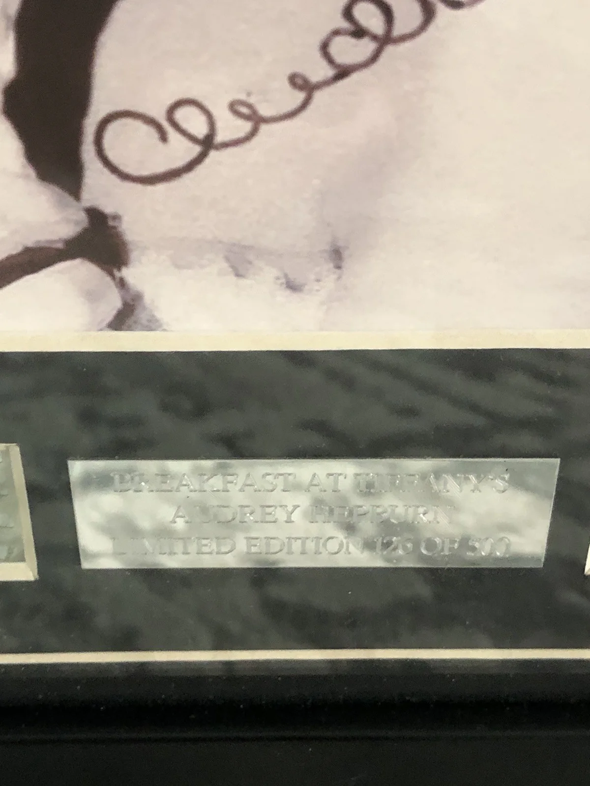 Breakfast At Tiffany’s Audrey Hepburn Limited Edition Film Cells 126of500 Signed, изображение 5