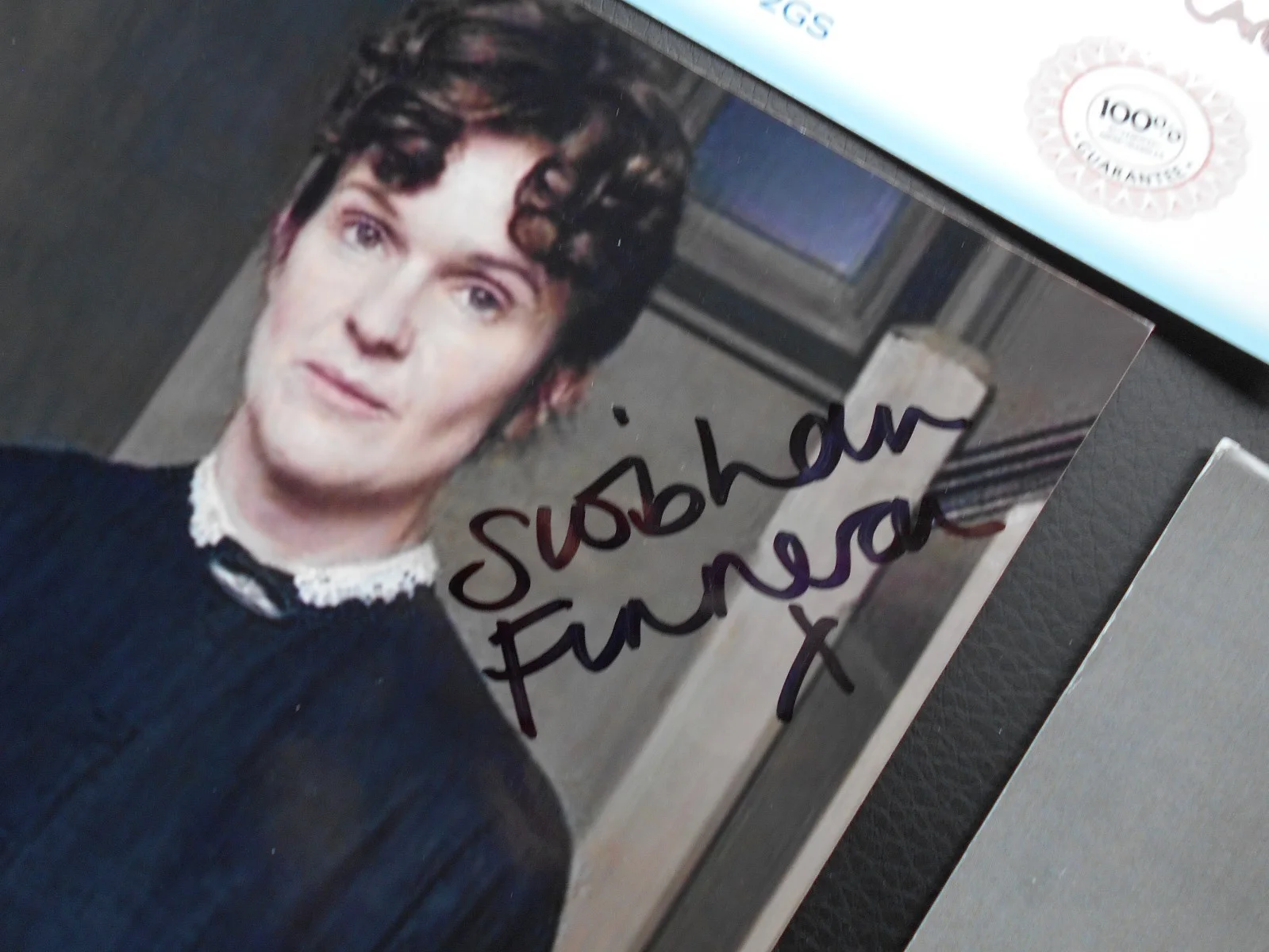 SIOBHAN FINNERAN & PHYLIS LOGAN GENUINE AUTOGRAPH., image 2