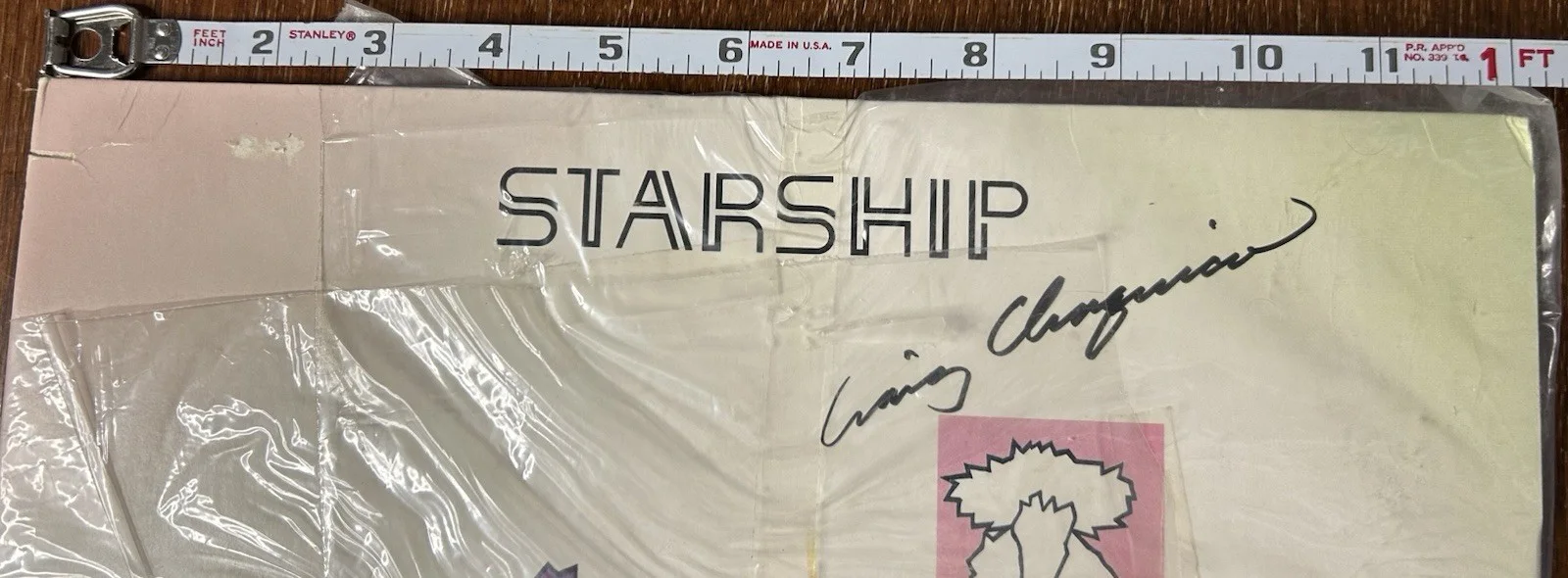 Starship Signed Knee Deep In The Hoopla LP Tour Program Ticket Vintage T-Shirts, image 5