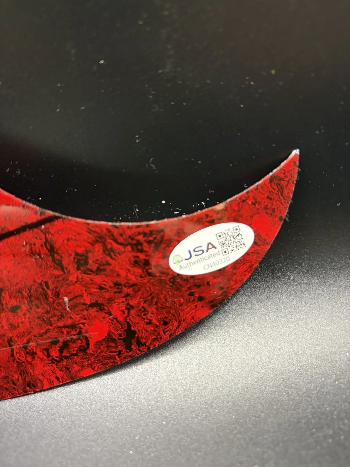 Eric Church Signed Acoustic Guitar Pick Guard JSA Coa Please See Pics, image 4