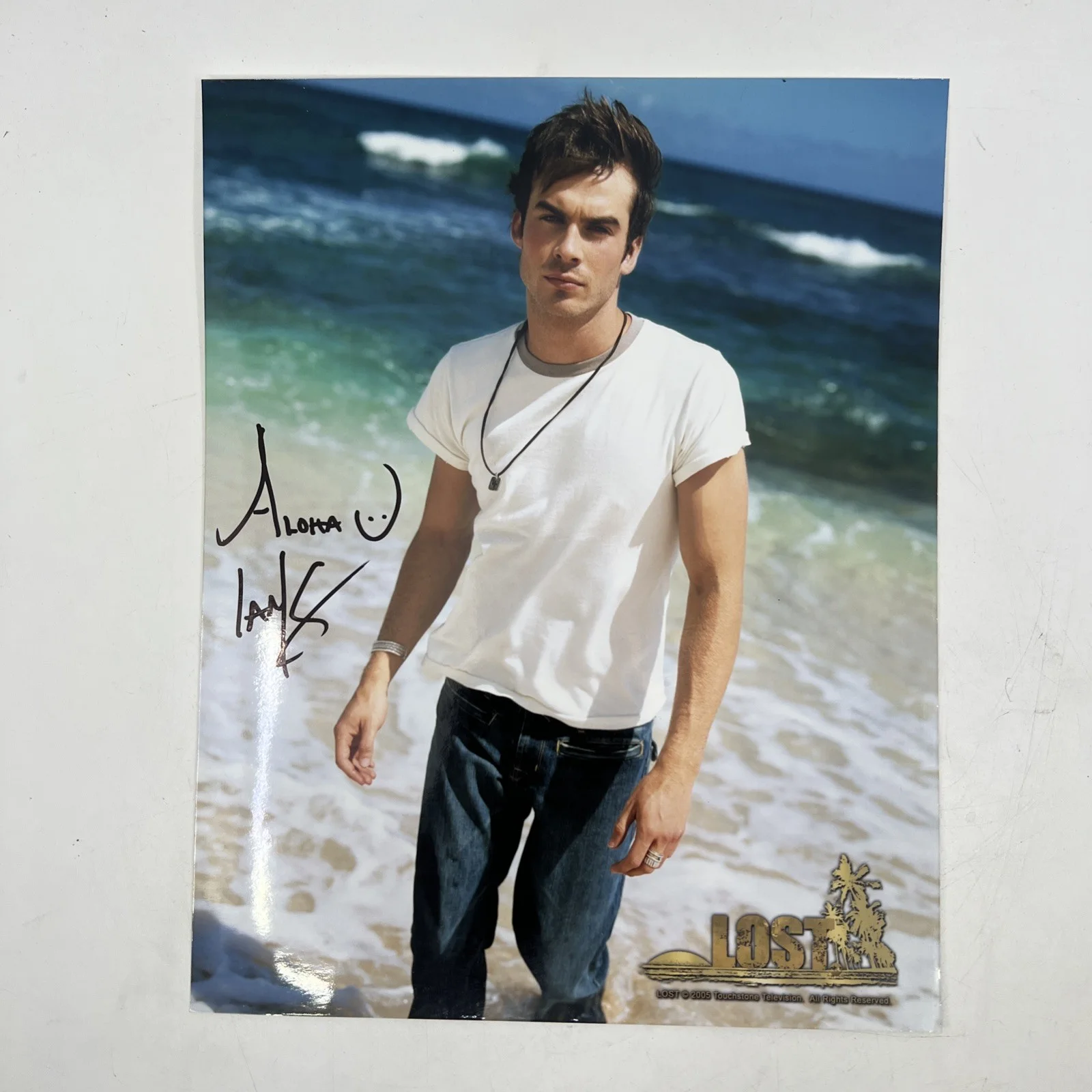 Ian Somerhalder — Ian Somerhalder signed 8x10 photo Autographed With COA UACC, изображение 2