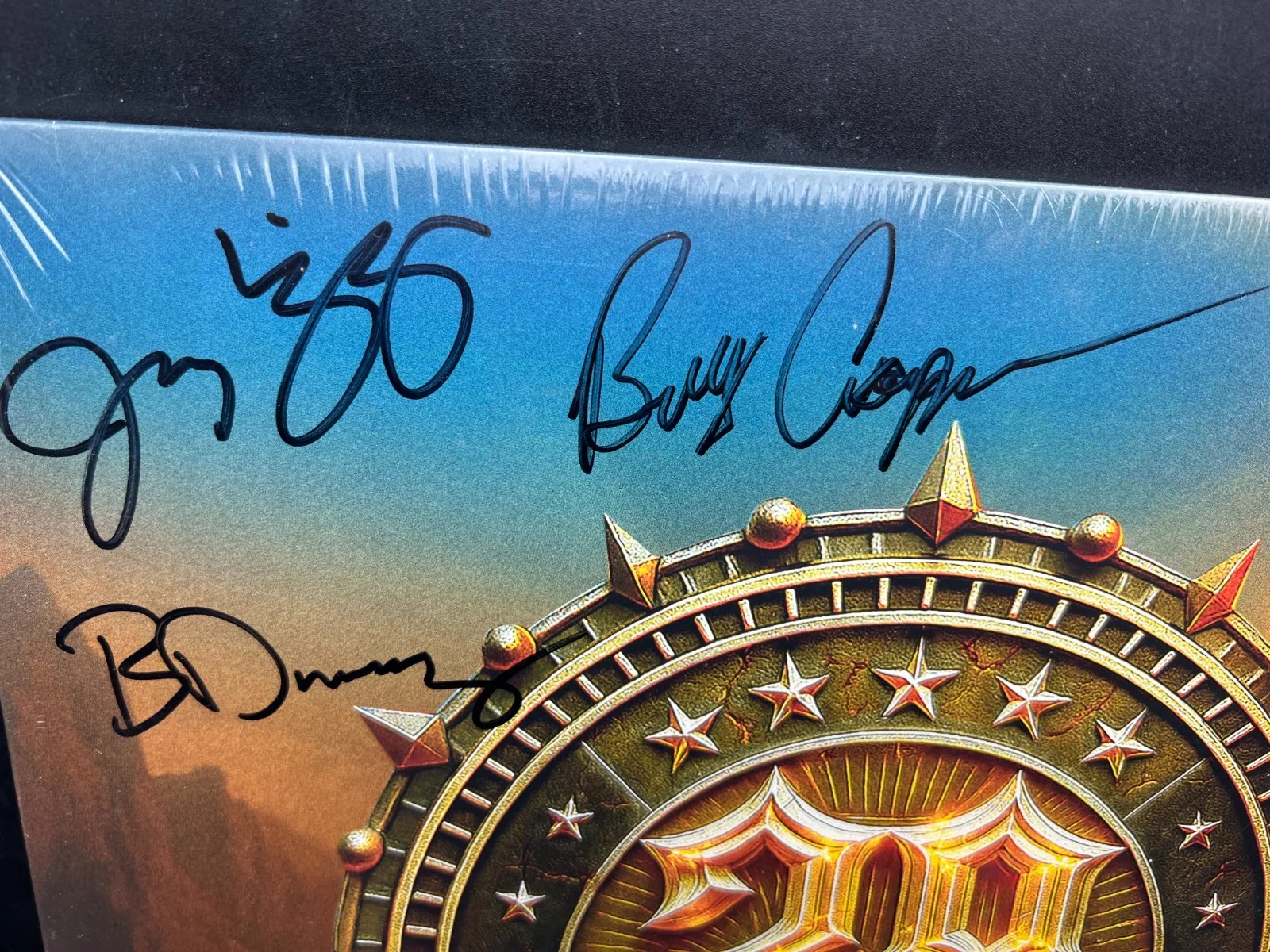 38 Special 5x Band-Signed Milestone Vinyl Album NEW SEALED JSA COA, image 3