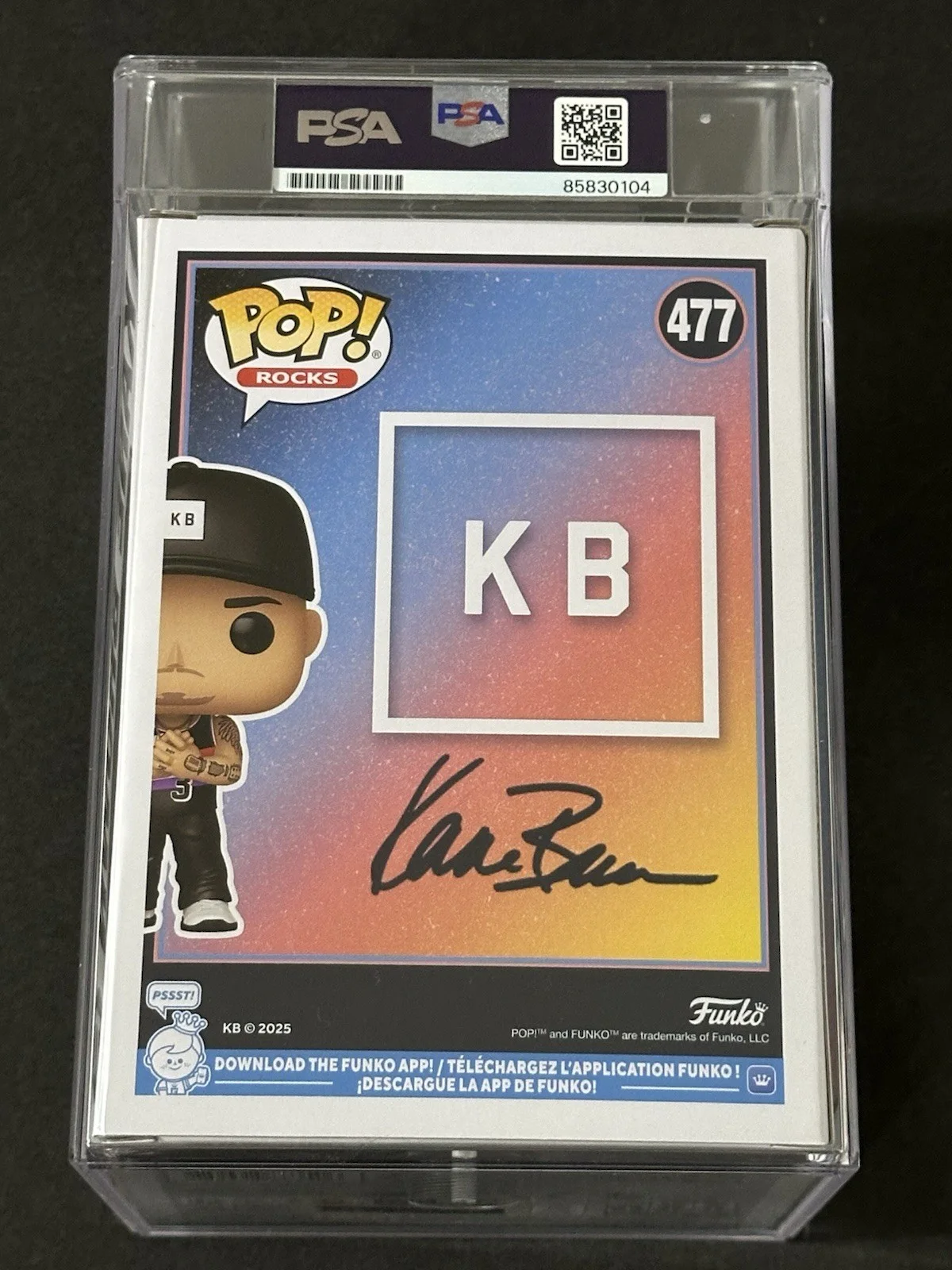 Kane Brown Signed Encapsulated Funko Pop #477 Autographed Auto PSA DNA COA, image 3