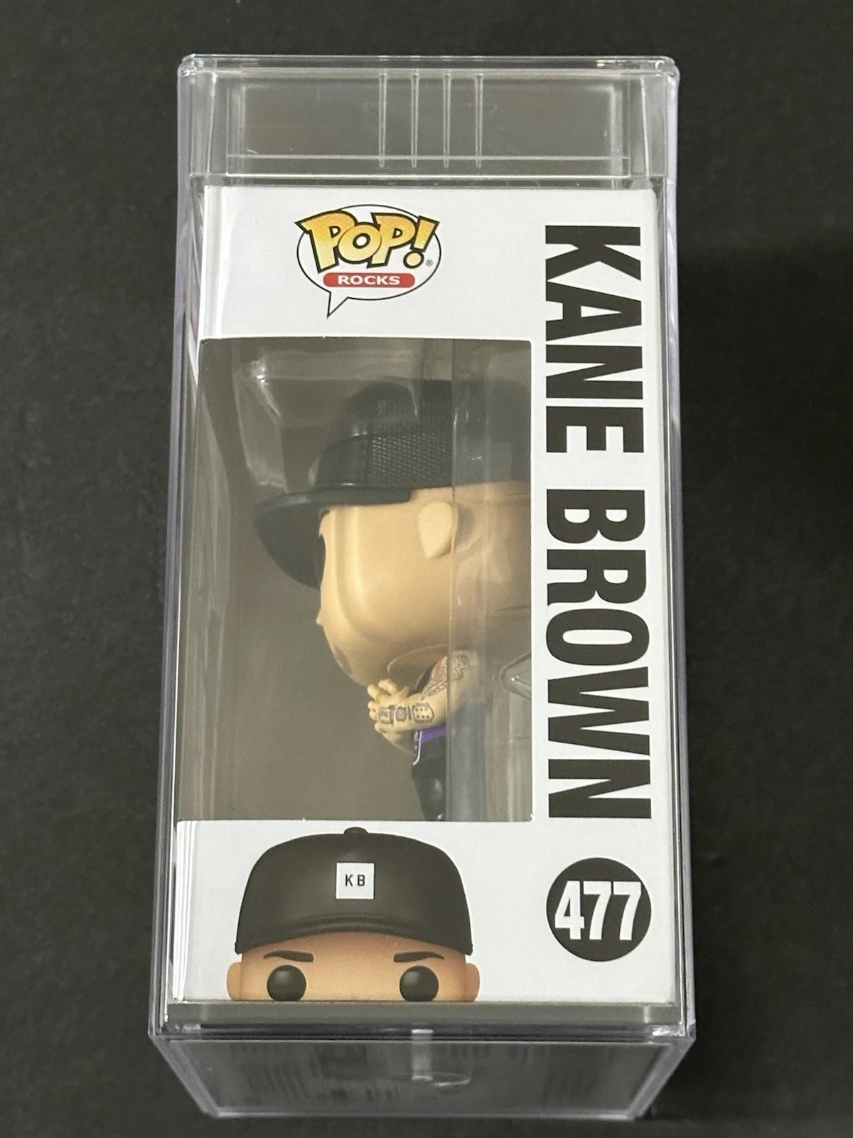 Kane Brown Signed Encapsulated Funko Pop #477 Autographed Auto - PSA DNA COA!, image 2
