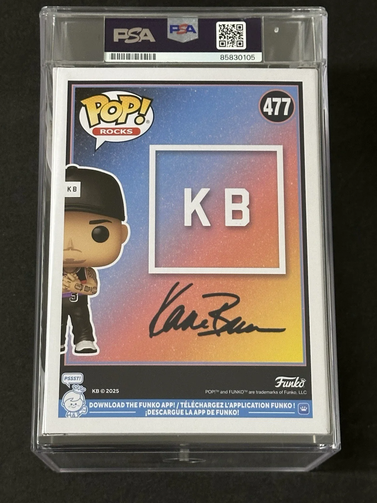 Kane Brown Signed Encapsulated Funko Pop #477 Autographed Auto - PSA DNA COA!, image 3