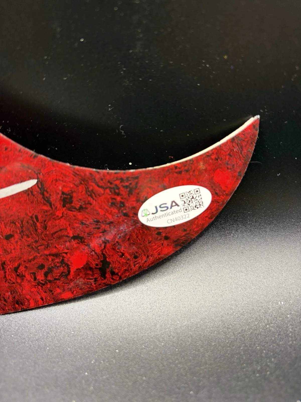 Eric Church Signed Acoustic Guitar Pick Guard JSA Coa Please See Pics, image 2