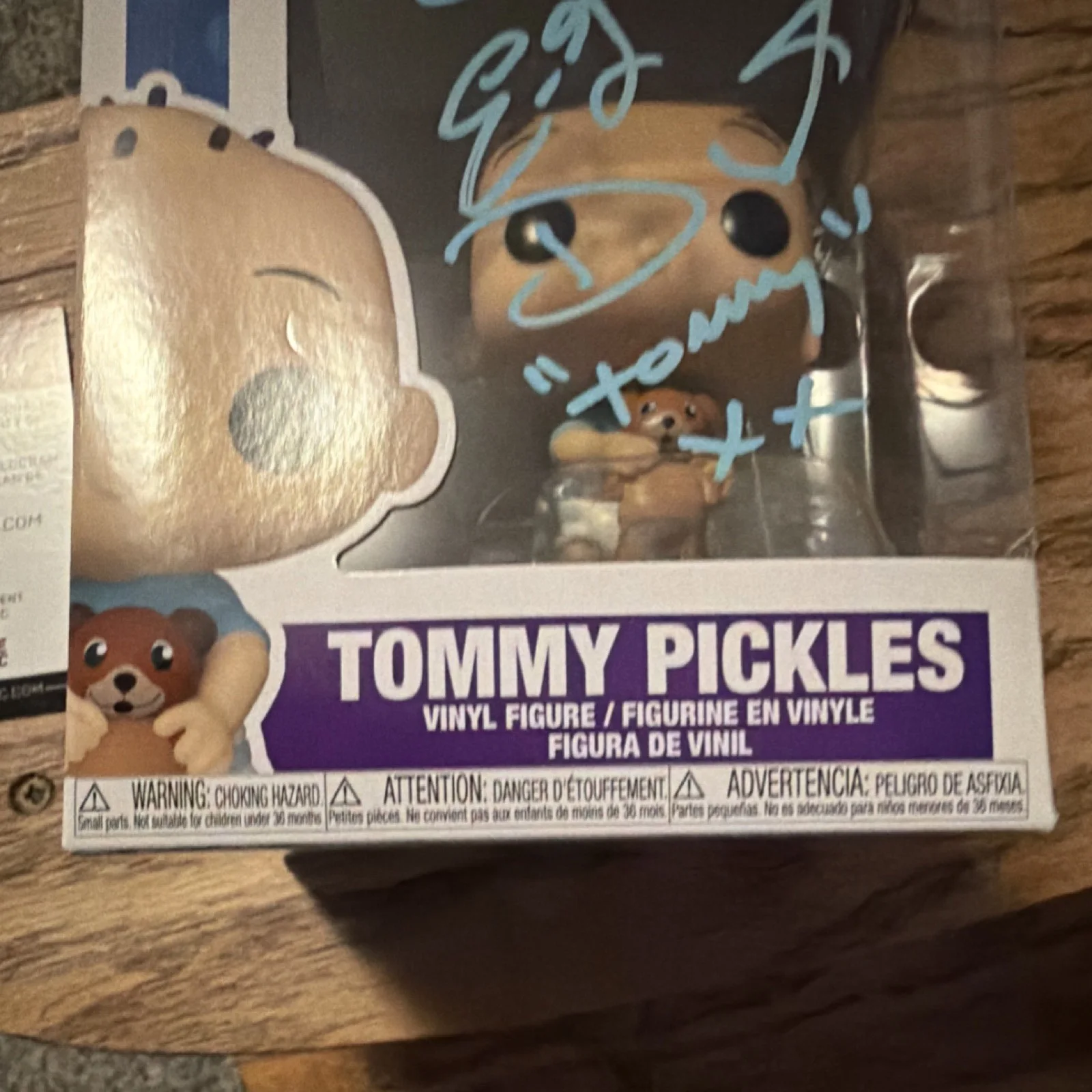 eg Daily — eg Daily signed Tommy Pickles Rugrats Funko! Pristine Auction Authenticated, изображение 5