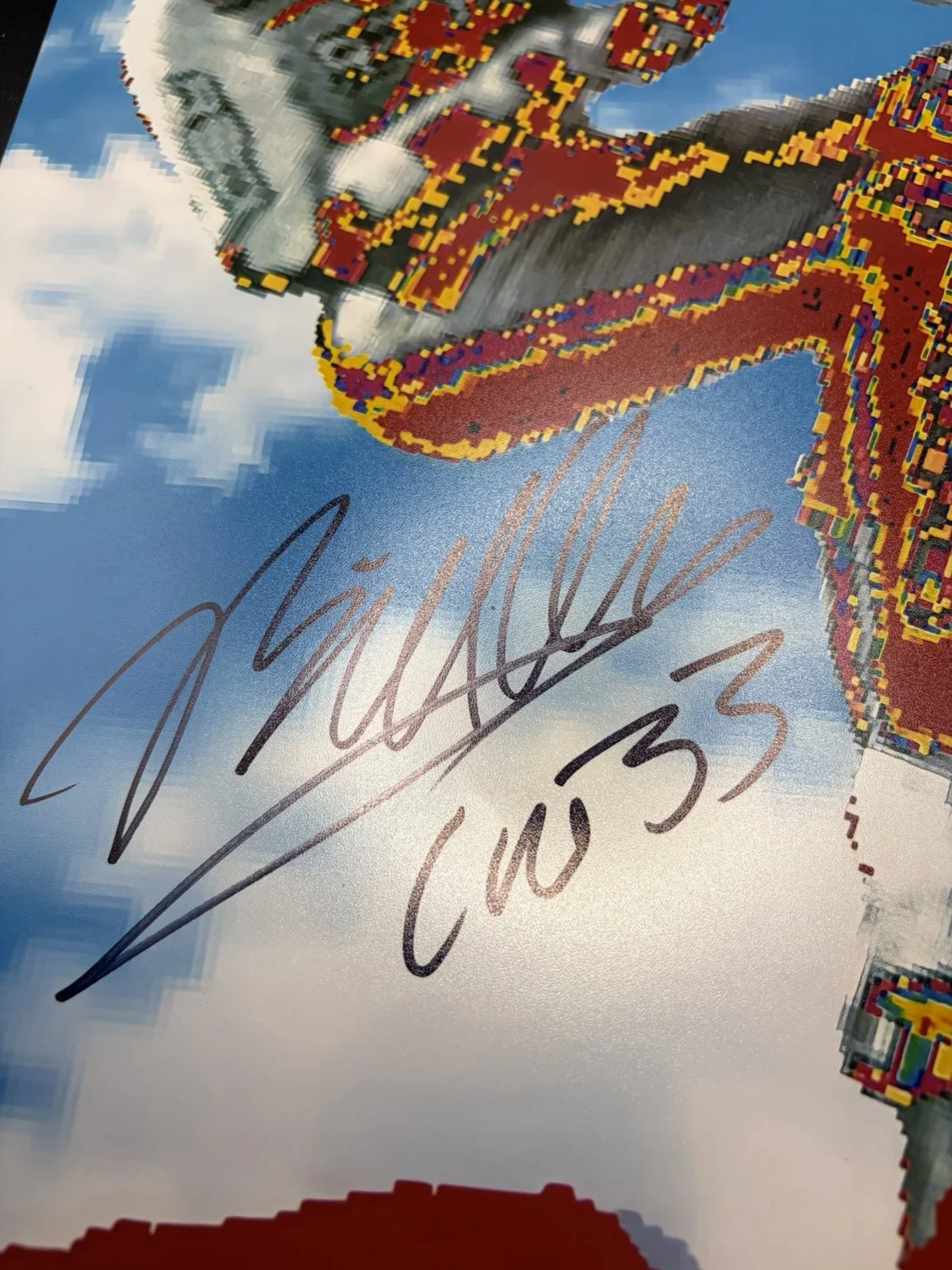 Bill Allen — Bill Allen Signed 12x18 Rad Movie Cru Jones #33 Autographed JSA Coa, изображение 2