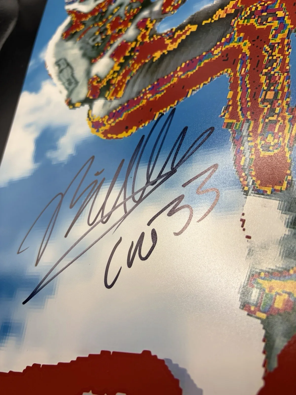 Bill Allen — Bill Allen Signed 12x18 Rad Movie Cru Jones #33 Autographed JSA Coa, изображение 3
