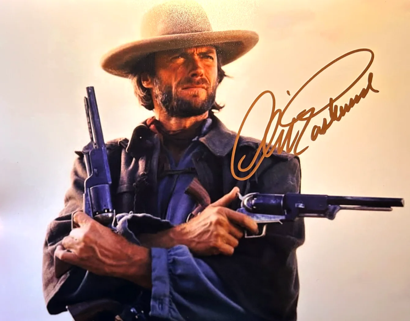 Clint Eastwood — CLINT EASTWOOD Signed 8x10" JOSEY WALES Authentic Original Autograph w/COA, image 3