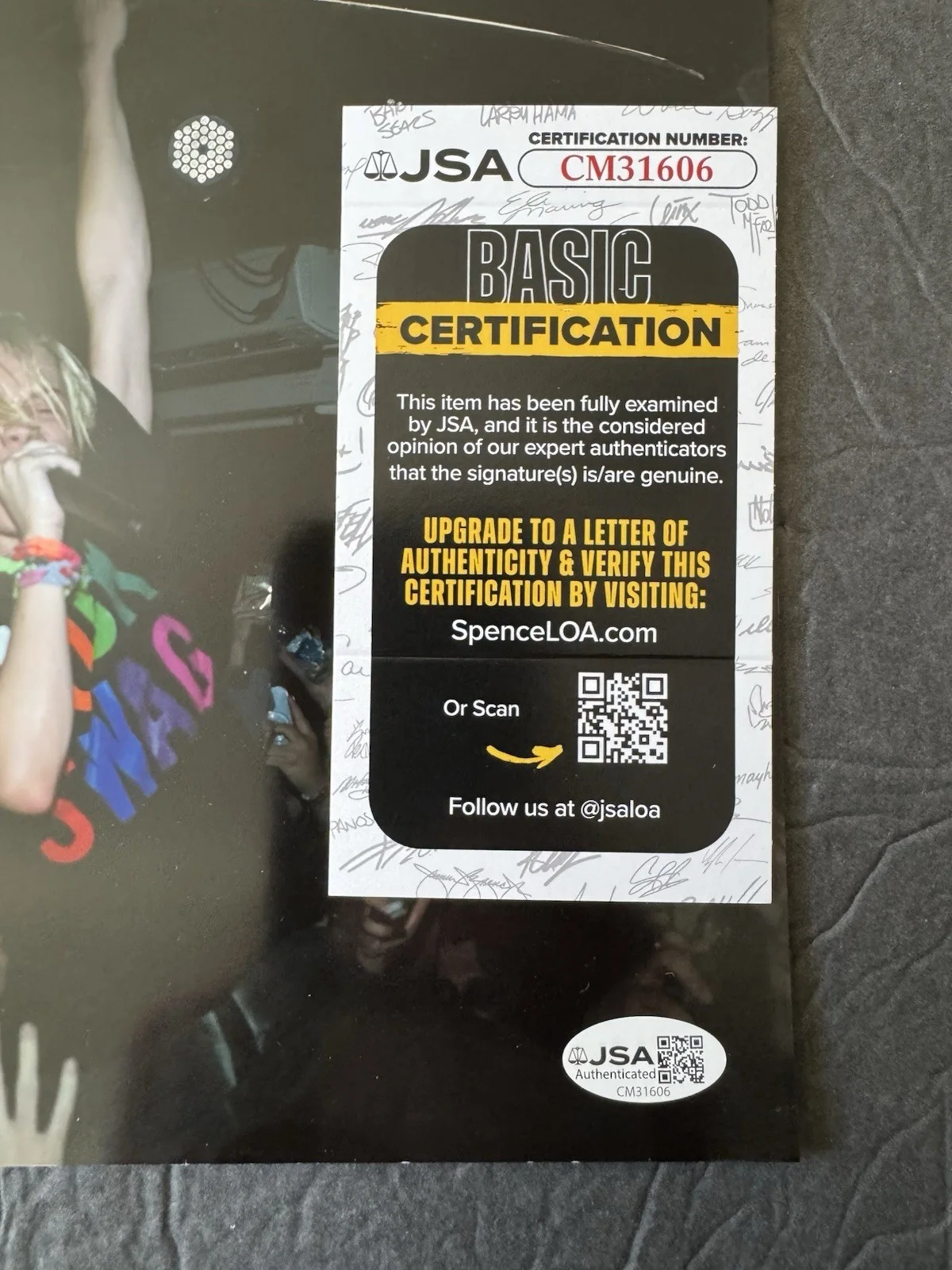 Nettspend Signed 8x10 Photo Rapper JSA COA Early Life Crisis Autograph Rap, изображение 2