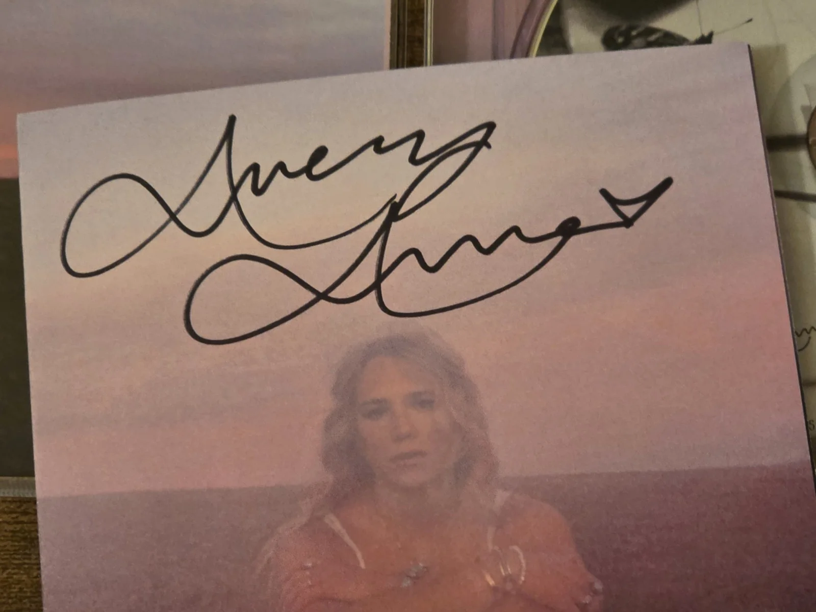 AVERY ANNA LET GO LETTERS Signed CD Album Autograph Country Music Award Winning, изображение 2