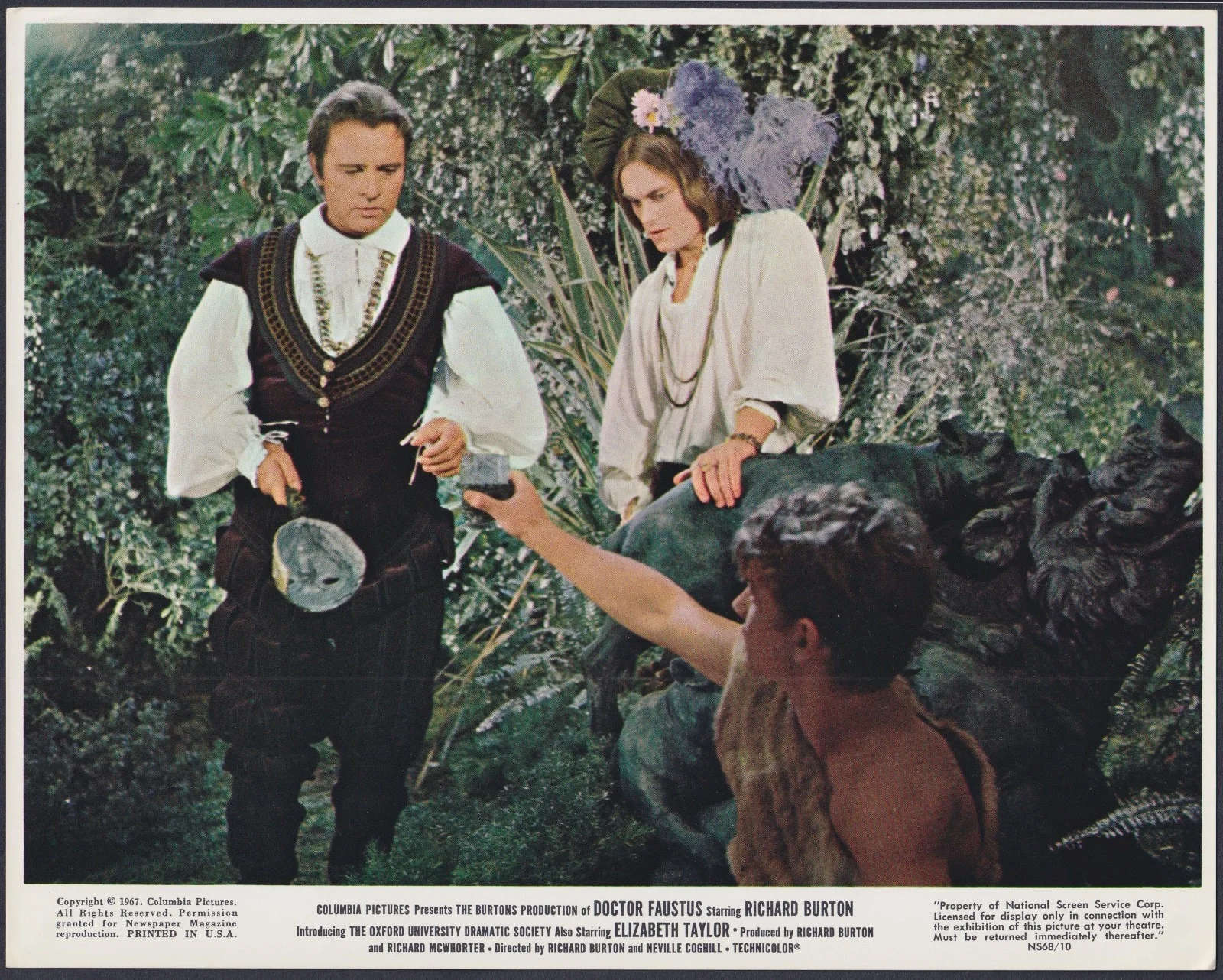 Doctor Faustus 7x ORIGINAL UK FOH Lobby Cards Richard Burton Taylor 1967, изображение 3