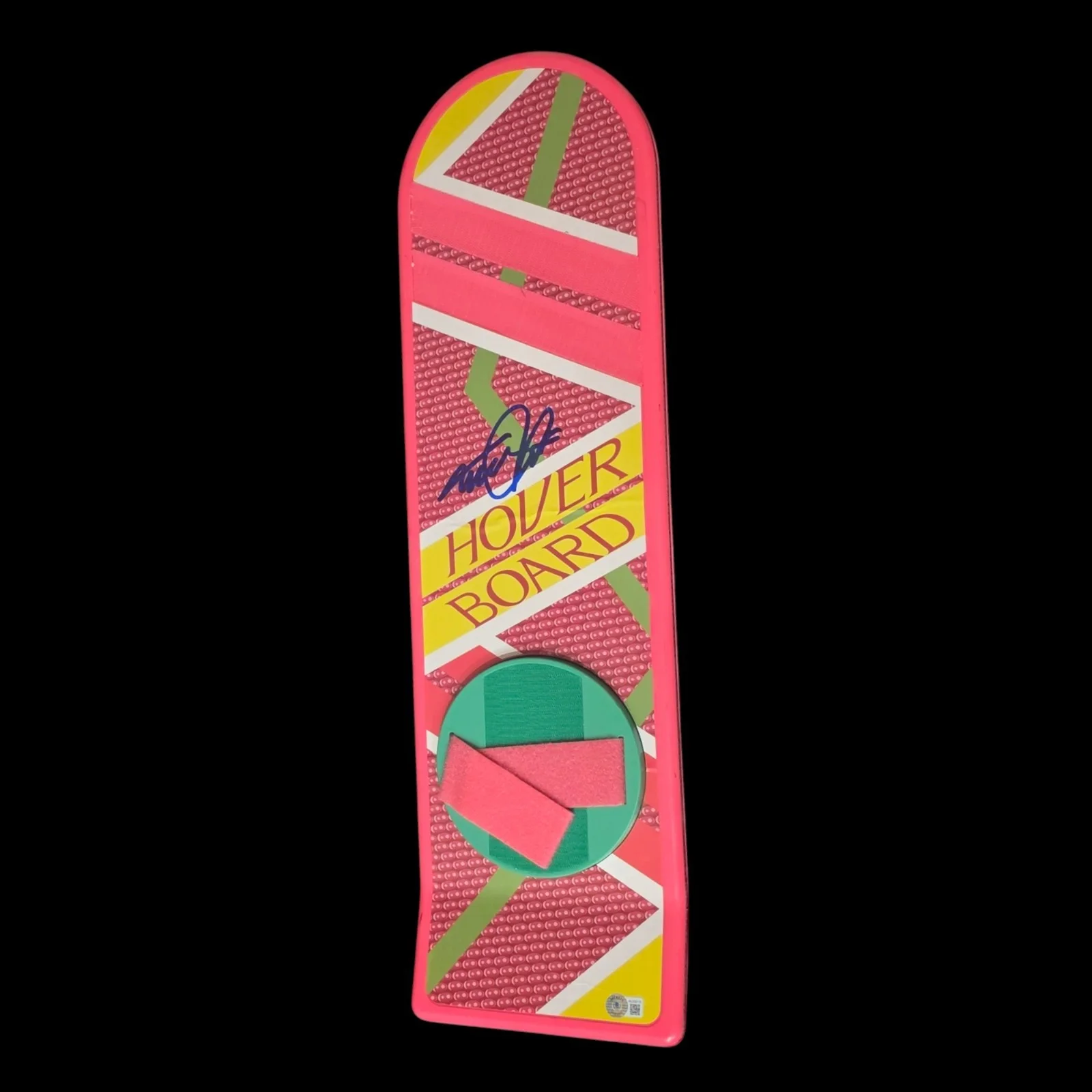 Back To The Future Michael J. Fox Signed Hoverboard Beckett, image 2