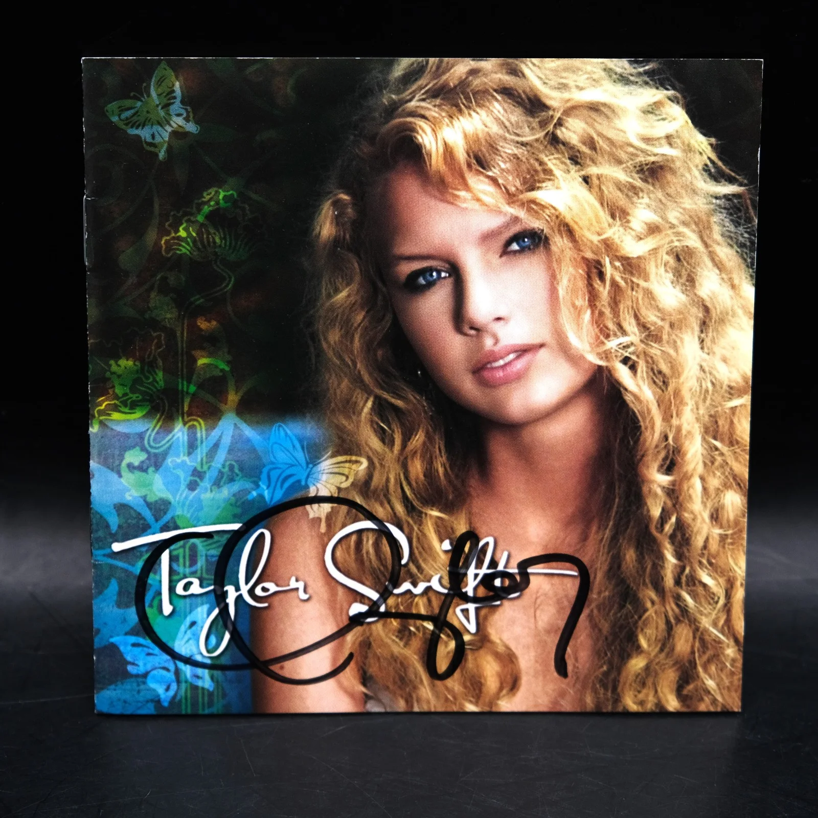 Taylor Swift Signed Self-Titled Debut 2006 2008 CD Autograph Red TTPD ERAS, image 4