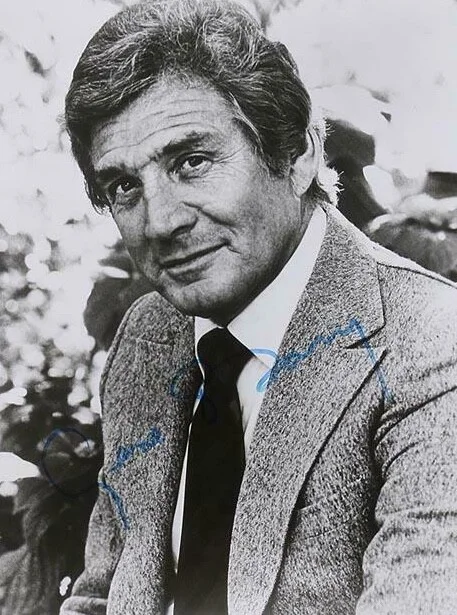 Gene Barry — Gene Barry Signed 8x10 Inch Photo Vintage Autographed The War of the Worlds, изображение 2