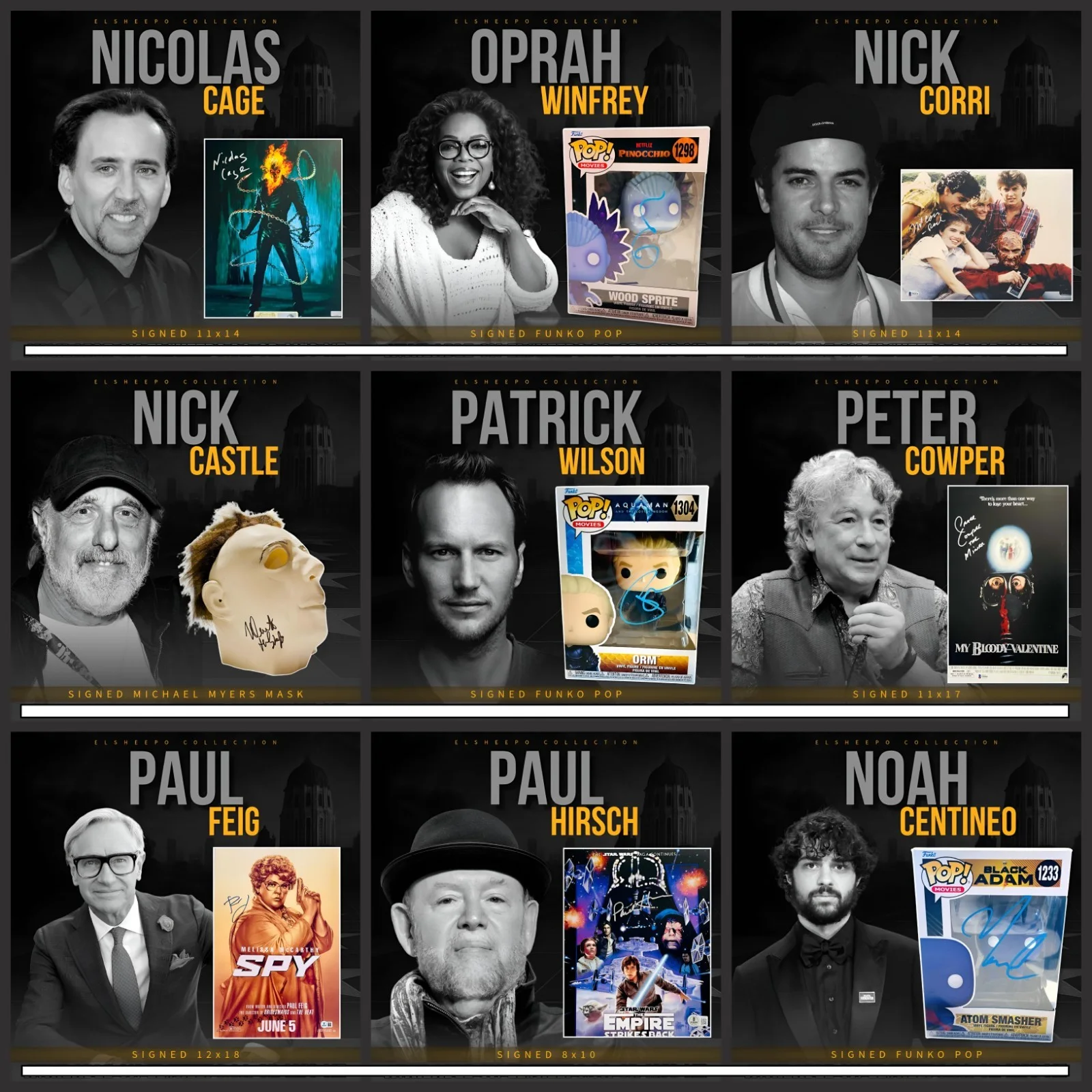 Signed Movie Mystery Box Autograph Collectibles Posters, Funko Pop & Props++, изображение 3