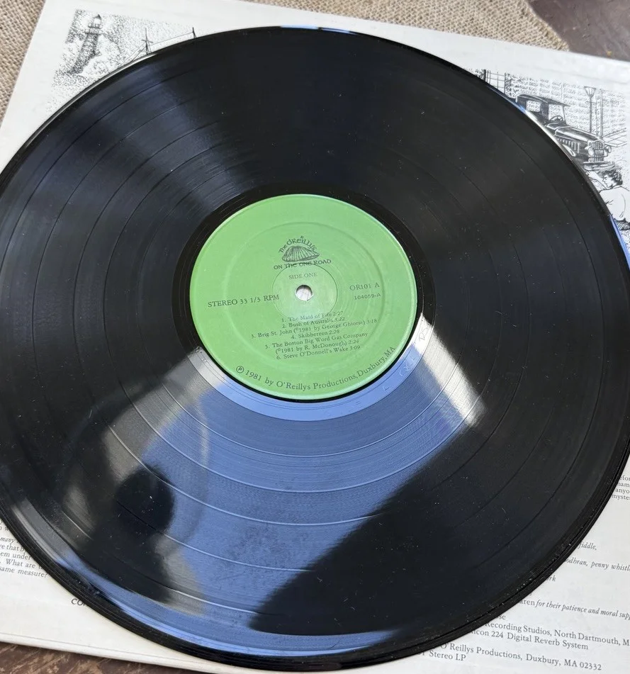 VINYL RECORD LP I THE O'REILLYS ON THE ROAD SIGNED O'REILLYS PRODUCTIONS OR-101, изображение 4