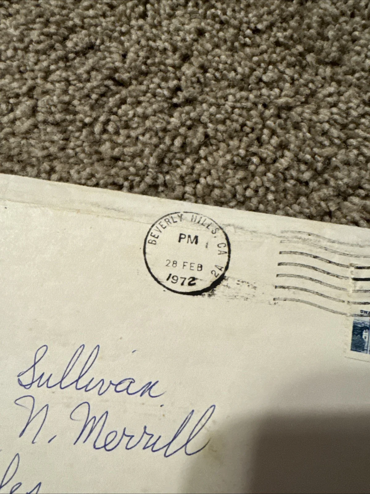 Dean martin — Dean martin Inscribed Signed Autograph 5x7 Photo- Original Envelope, image 2
