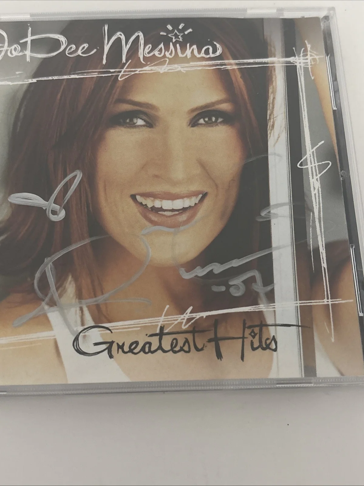 JO DEE MESSINA Autographed "Greatest Hits" Signed CD, image 2