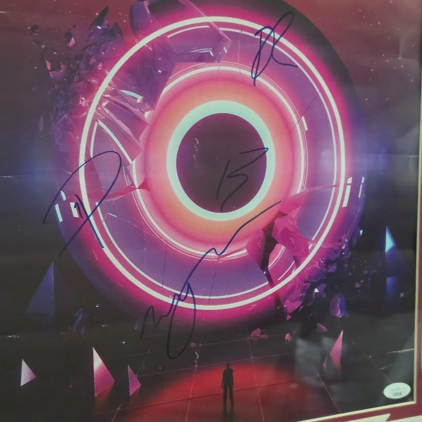 Imagine Dragons — Imagine Dragons Signed Concert poster Autographed JSA Certified, image 2