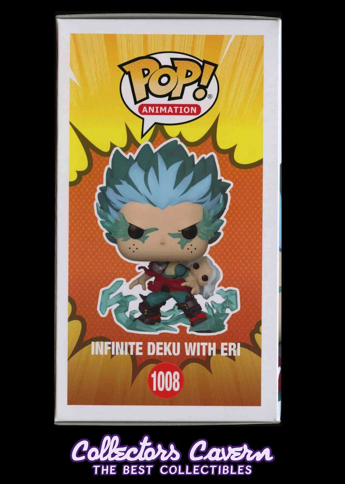 Justin Briner, Emily Neves — Justin Briner & Emily Neves Signed Funko POP My Hero Infinite Deku with Eri JSA, image 5