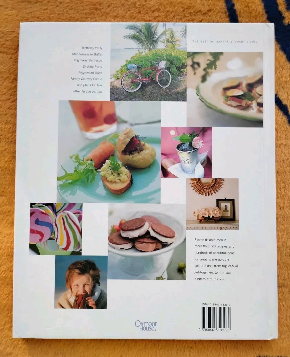 Martha Stewart — Martha Stewart Signed Great Parties Recipes Menus & Ideas For Perfect Gatherings, image 5