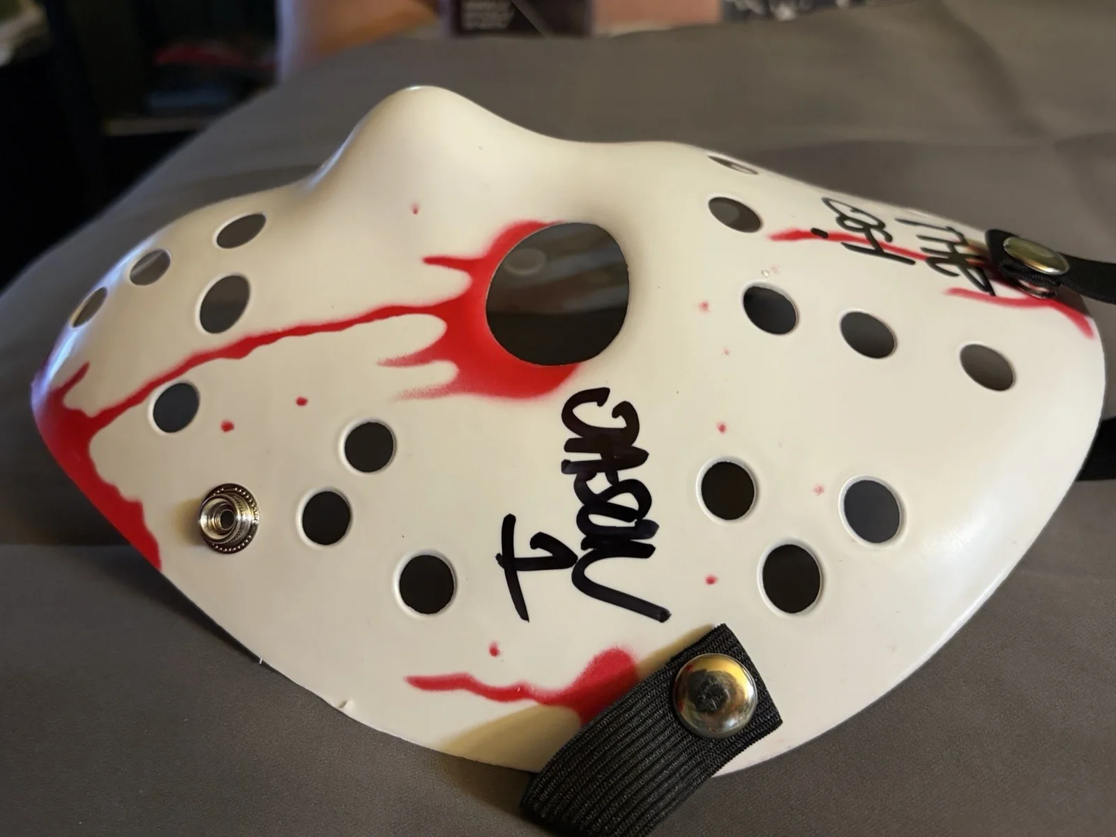 Ari Lehman — Hockey Mask Friday 13th Jason Voorhees Autographed By Ari Lehman MAKE OFFER!!!, изображение 2