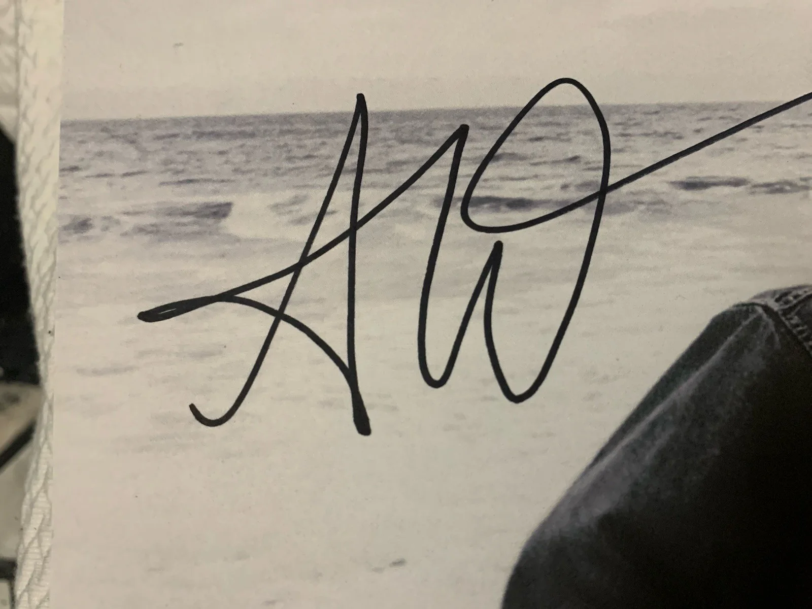 ALEX WARREN HAND SIGNED, изображение 2