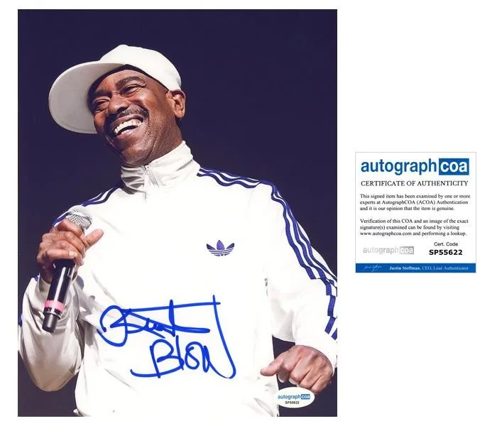 Kurtis Blow — Kurtis Blow "The Breaks" Rapper AUTOGRAPH Signed Autographed 8x10 Photo ACOA