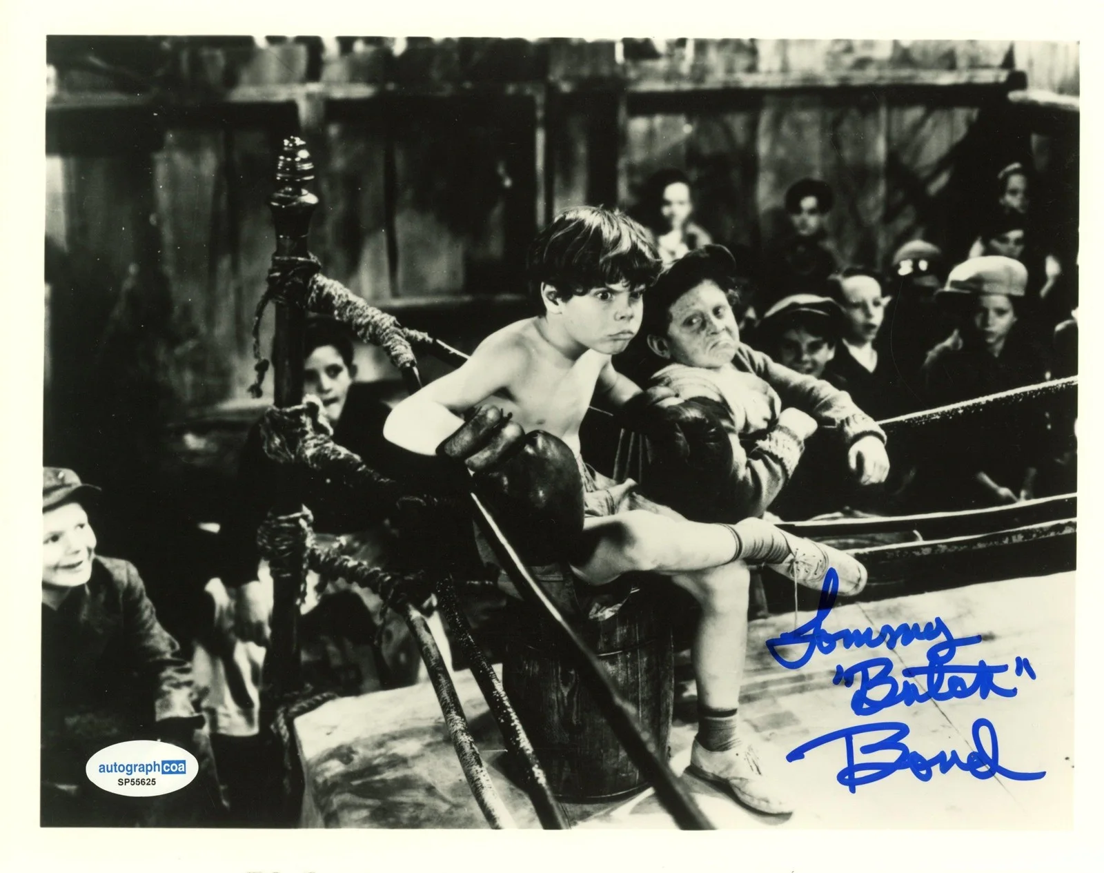 Tommy Bond — Tommy 'Butch' Bond "The Little Rascals" AUTOGRAPH Signed 'Our Gang' 8x10 Photo C, изображение 2