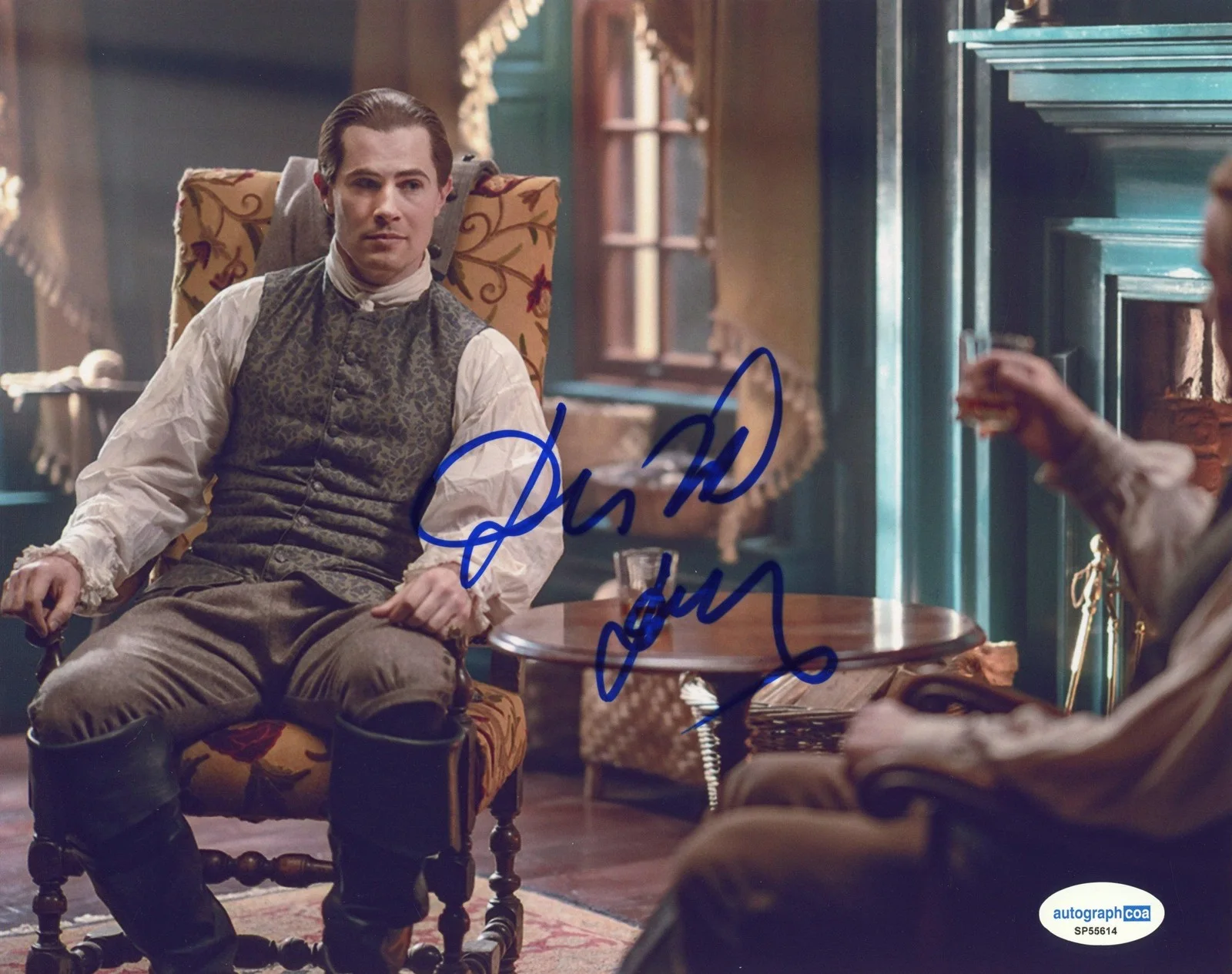 David Berry — David Berry "Outlander" AUTOGRAPH Signed 'Lord John Grey' 8x10 Photo E ACOA, image 2