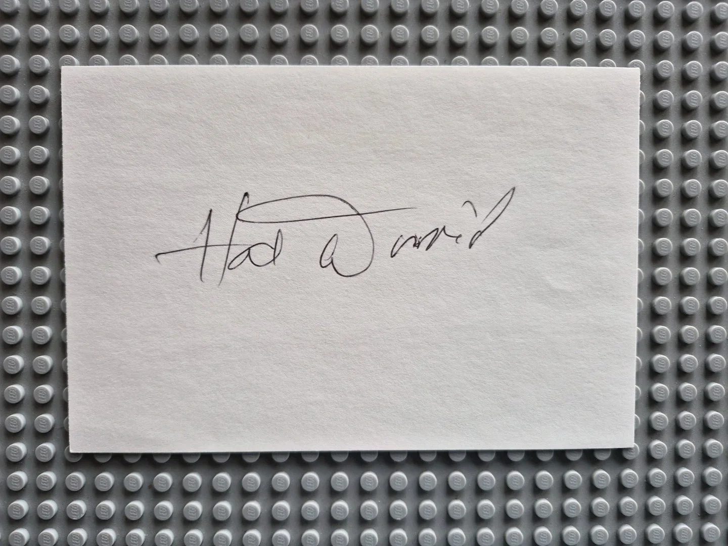 Hal David Lyricist , Wrote Many of 1970's Hit Songs Signed ,Autographed 4x6, изображение 2