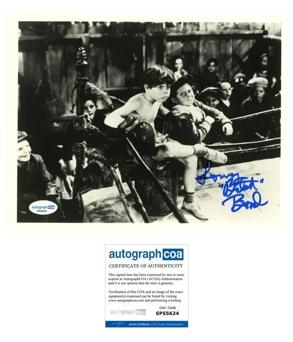 Tommy Bond — Tommy 'Butch' Bond "The Little Rascals" AUTOGRAPH Signed 'Our Gang' 8x10 Photo D