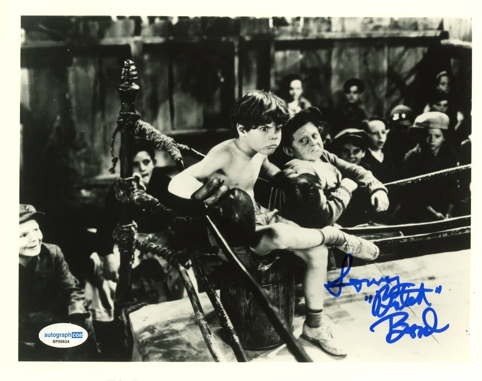 Tommy Bond — Tommy 'Butch' Bond "The Little Rascals" AUTOGRAPH Signed 'Our Gang' 8x10 Photo D, изображение 2