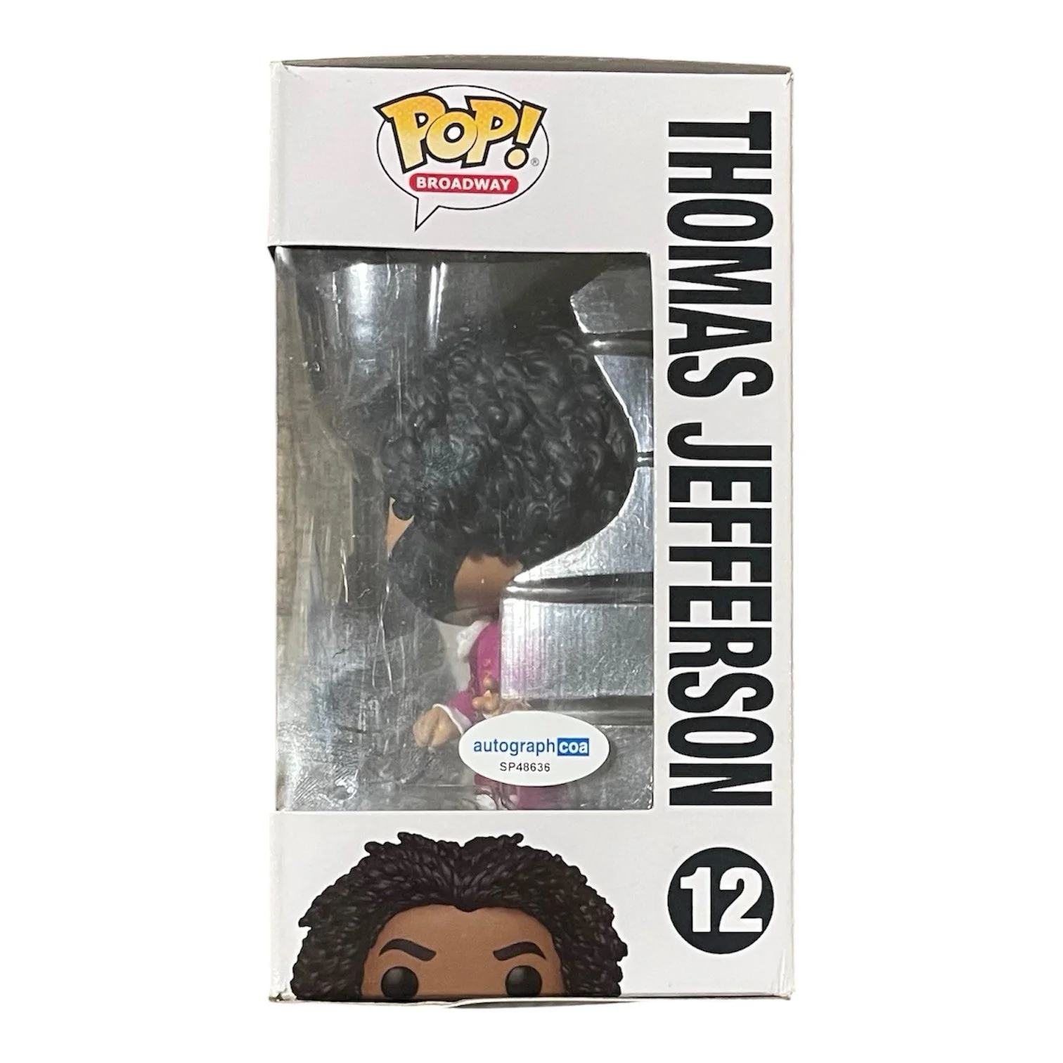 Daveed Diggs Signed Autographed Hamilton Funko Pop #12 ACOA READ, image 3
