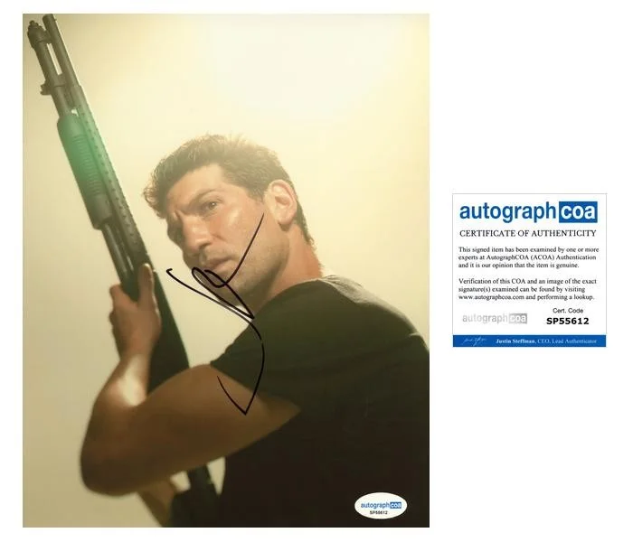 Jon Bernthal — Jon Bernthal "The Walking Dead" AUTOGRAPH Signed 'Shane Walsh' 8x10 Photo B ACOA
