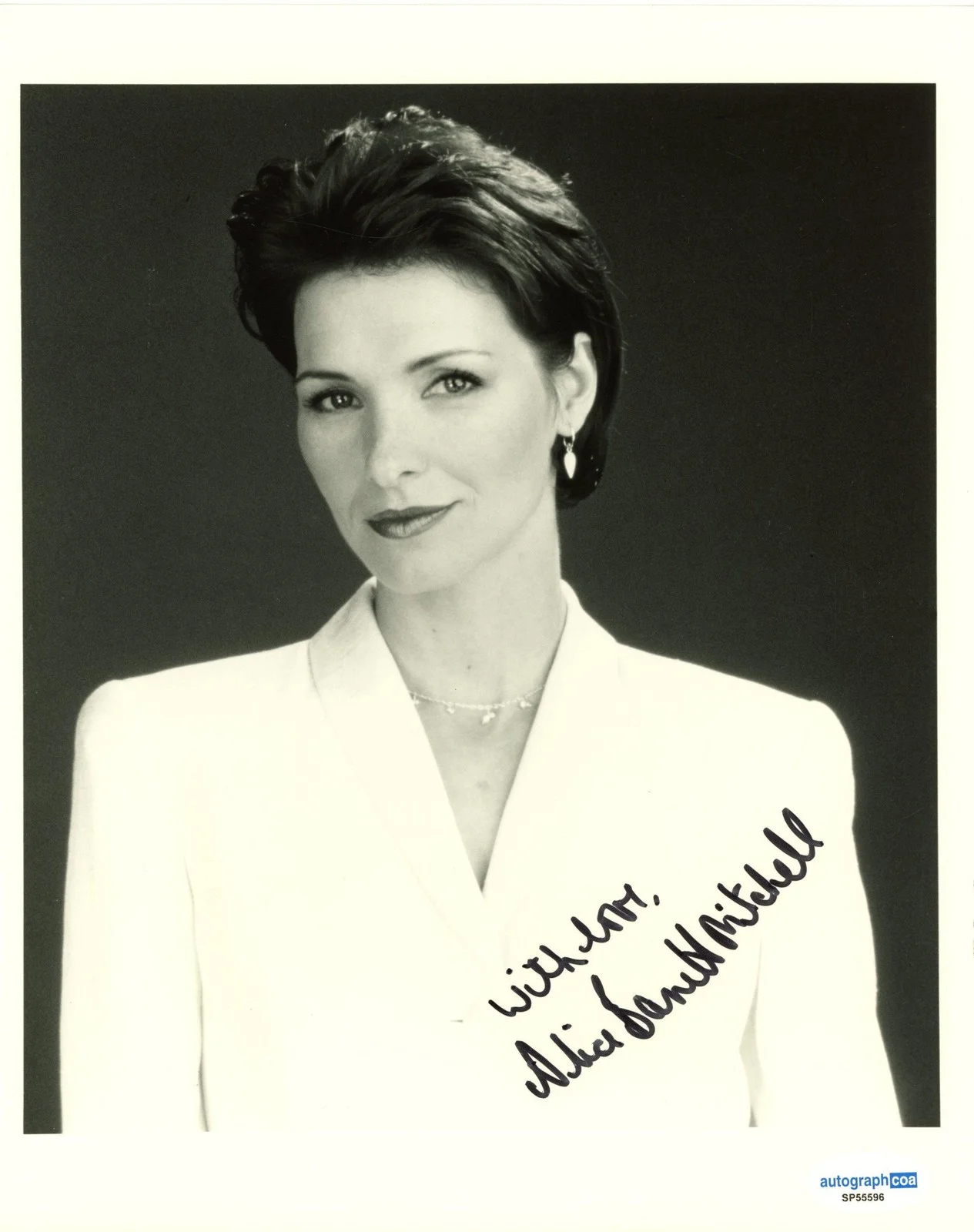 Alice Barrett — Alice Barrett "Another World" AUTOGRAPH Signed 'Frankie Frame' 8x10 Photo ACOA, image 2