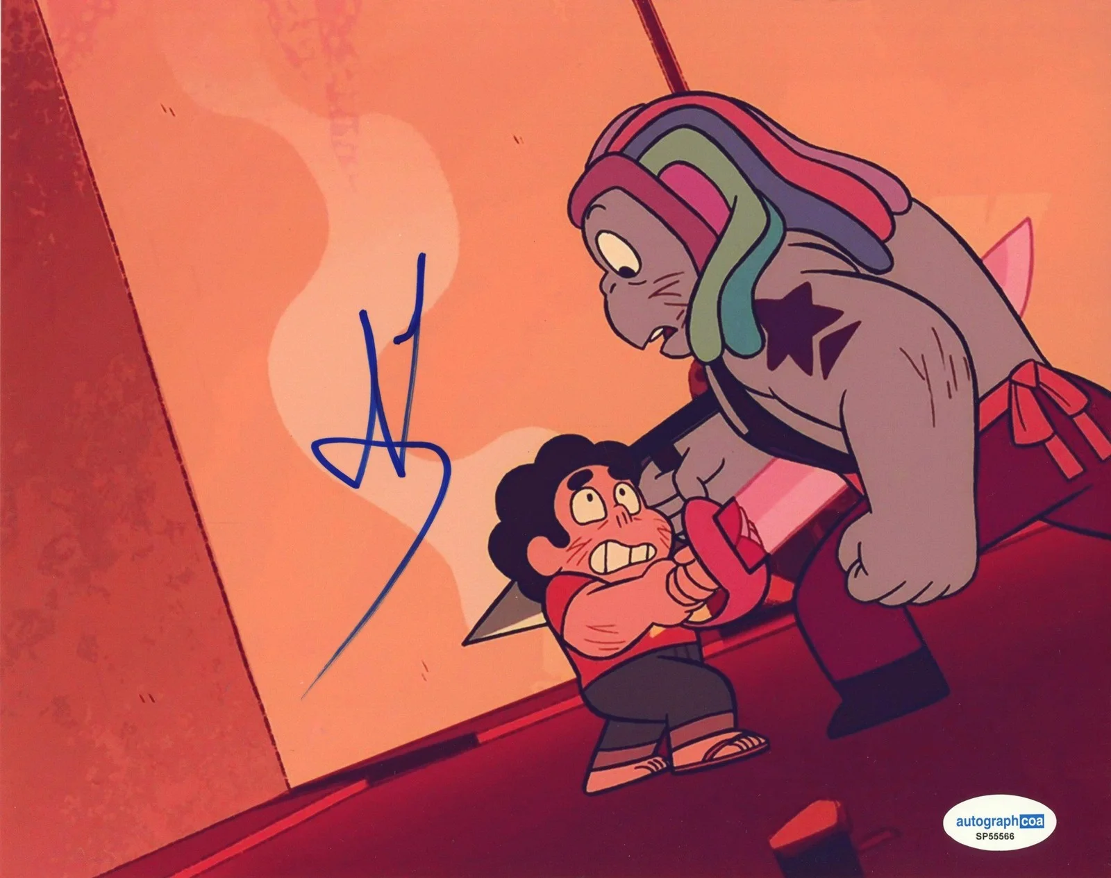 Uzo Aduba — Uzo Aduba "Steven Universe" AUTOGRAPH Signed 'Bismuth' 8x10 Photo ACOA, изображение 2