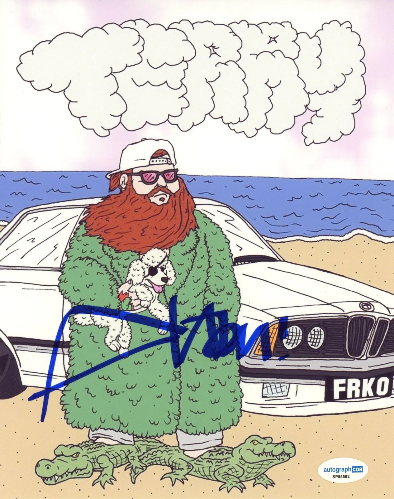 Action Bronson — Action Bronson "Terry" Rapper AUTOGRAPH Signed Autographed 8x10 Photo ACOA, изображение 2