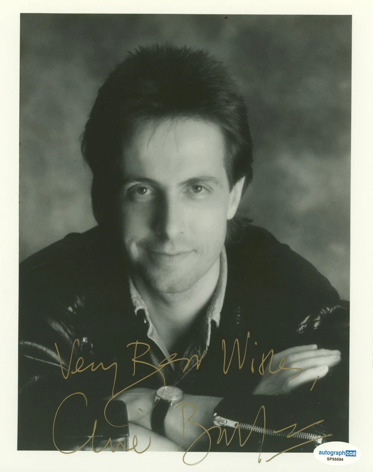 Clive Barker — Clive Barker "Hellraiser" Director AUTOGRAPH Signed Novelist 8x10 Photo ACOA, изображение 2