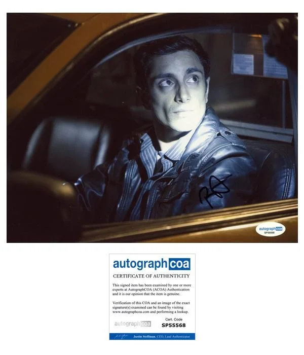 Riz Ahmed — Riz Ahmed "The Night Of" AUTOGRAPH Signed 'Nasir Naz Khan' 8x10 Photo ACOA