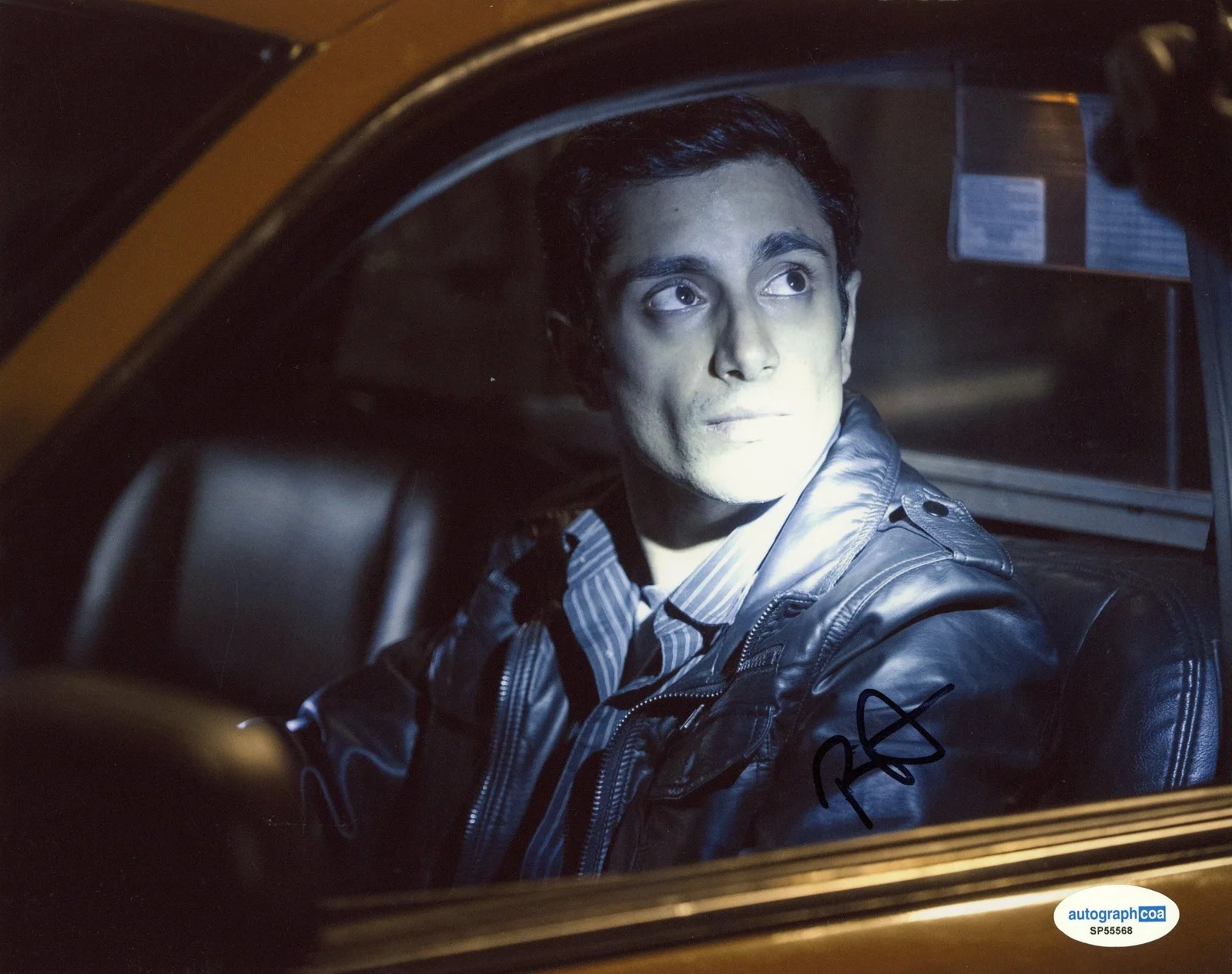 Riz Ahmed — Riz Ahmed "The Night Of" AUTOGRAPH Signed 'Nasir Naz Khan' 8x10 Photo ACOA, изображение 2