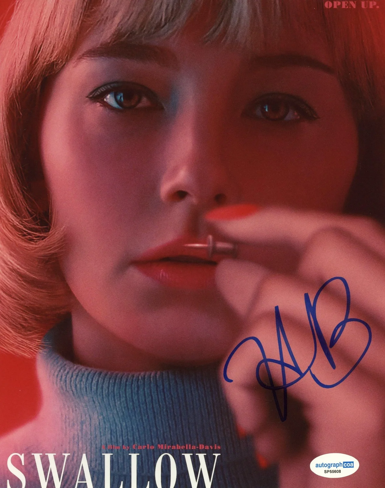 Haley Bennett — Haley Bennett "Swallow" AUTOGRAPH Signed 'Hunter' Autographed 8x10 Photo ACOA, изображение 2