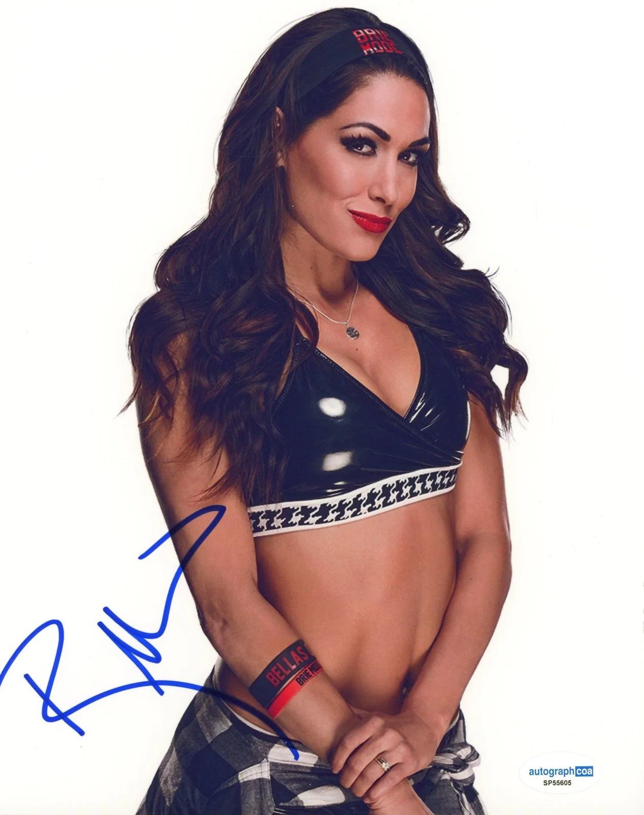 Brie Bella — Brie Bella AUTOGRAPH Signed WWE Wrestling Diva Autographed 8x10 Photo ACOA, image 2